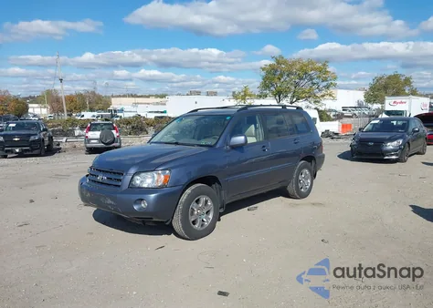 2006 Toyota Highlander V6 z USA, uszkodzony, nr VIN JTEEP21A960154957